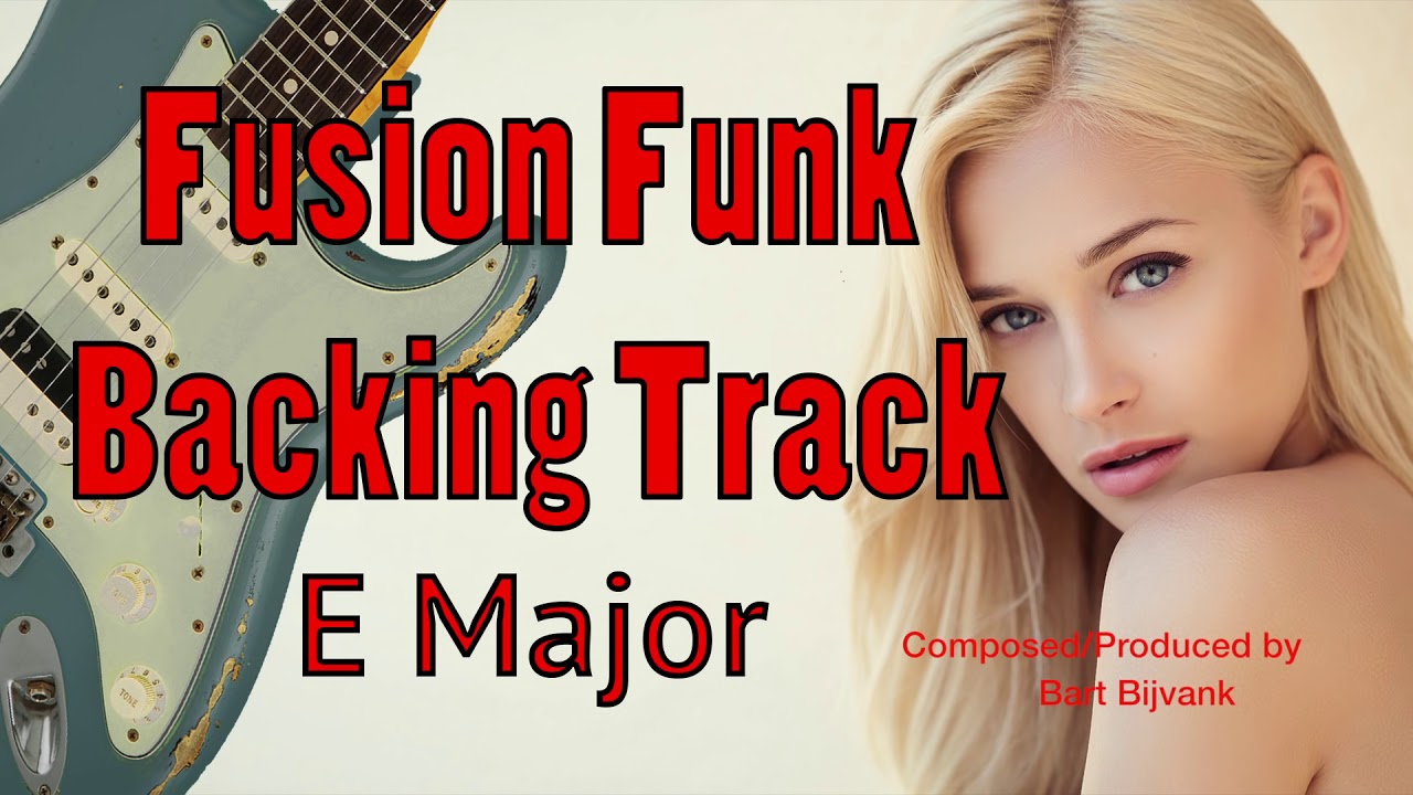 Fusion Funk Backing Track E Major A Classy Ride