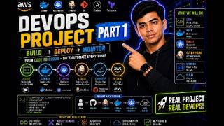 DevOps Real-Time Project Part 1 🔥 | Complete DevOps Project for Beginners | Hands-On Tutorial