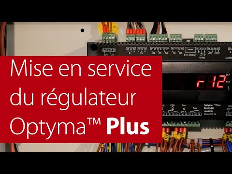 Mise en service rapide du régulateur des groupes de condensation OptymaTM Plus ou Plus INVERTER