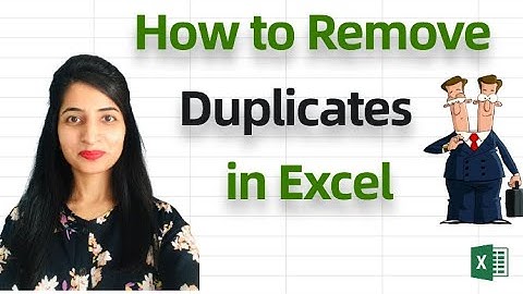 How to Remove Duplicates in Excel (Data Cleaning)