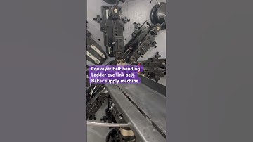 Conveyor belt wire mesh and eye link Chain bending machine