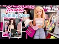 Barbie Doll Clothing Store! Making a Trendy Gen Z Boutique For Barbie &amp; Ken Doll Fashion