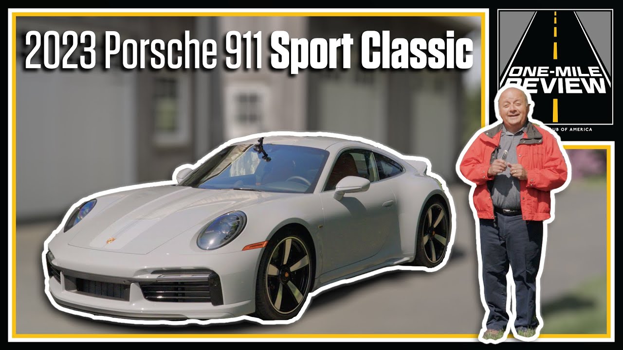 2023 Porsche 911 Sport Classic: Comfortably fast with a sharp edge