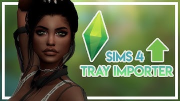 EXPORT & SHARE SIMS?! | Sims 4 Tray Importer Tutorial & MOD REVIEW
