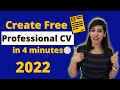 How to create Free CV via Europass in 4 minutes? Free UK CV Download