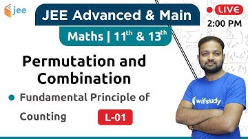 Fundamental Principle of Counting - P & C (L-01) | Maths by Vishnu Sir | IIT JEE Main/Advanced