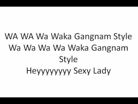 gangnam style lyrics translated