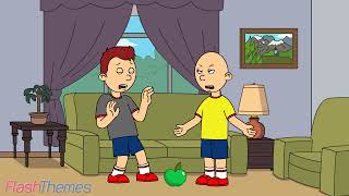 Caillou Gives Classic Caillou an Punishment Day/Grounded