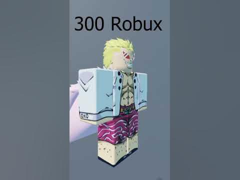 How to make Donquixote Doflamingo in Roblox 