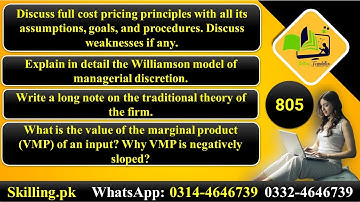 AIOU Code 805 Advanced Microeconomics Semester Spring 2022 Assignment 1