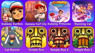 Subway Surf,Subway Surf City,Subway Princes,Running Cat,Cat Run,Temple Run,Temple Run 2,Temple Run 3 screenshot 2