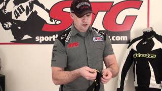 RS Taichi Hard Shell Stealth Knee Guards Review from SportbikeTrackGear.com