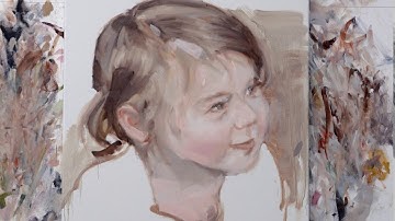 Schilder les Philip Knipscheer: portret 