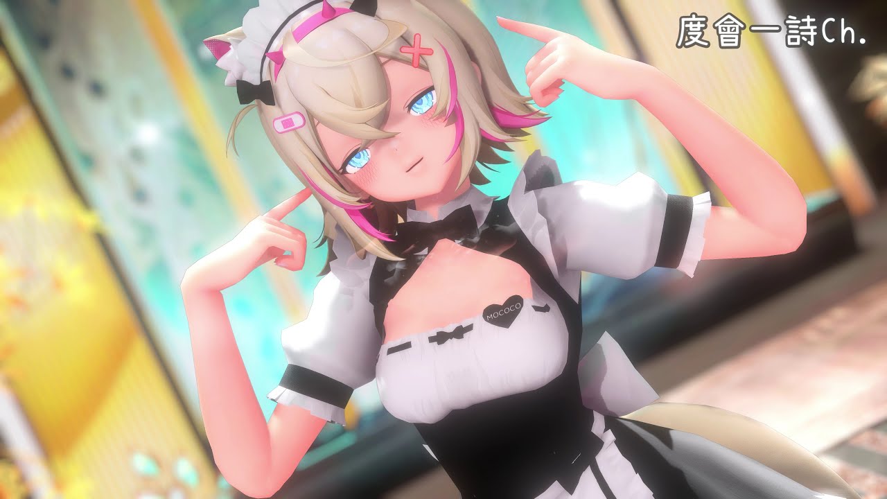 【ホロライブMMD】『Run Devil Run』by Maid MOCOCO【4K】#fuwamoco #mococo #hololive #FWMCpix #hololiveadvent