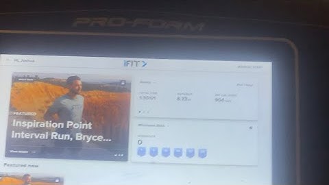 Proform Performance 600i treadmill iFit screen won’t load (here’s the fix) troubleshooting