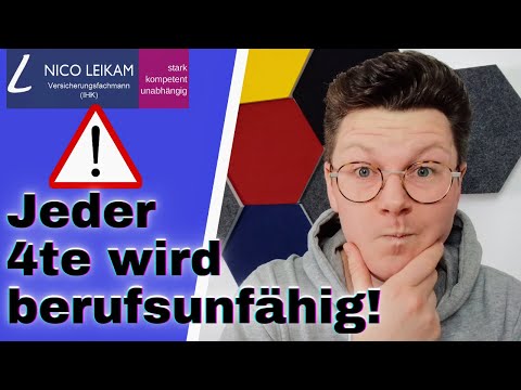New Jeder 4te wird berufsunfähig - warum? | Es ist nicht wie du denkst! | BU einfach erklärt! 💡