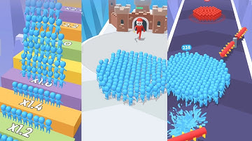 Count Masters Croud Clash & Stickman Running Game - All Levels Android, iOS. Level 1 to 10.