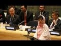 Malala: discorso all'Onu per il diritto all'istruzione