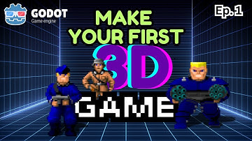 Make a 3D Video Game in Godot 4 - For Beginners - 1