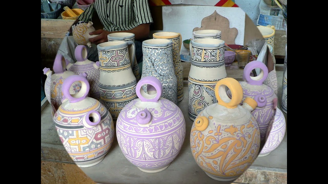 Les Potiers de la ville Fès   Maroc 2008