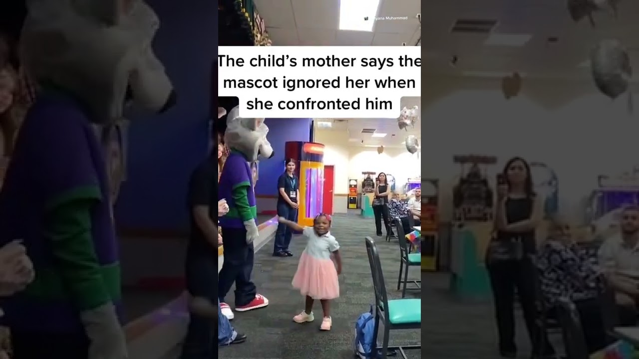 Video Shows #ChuckECheese Mascot Appearing To Ignore Black Child