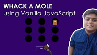 Creating a "Whack a Mole" Game using Vanilla JavaScript and CSS3. Complete tutorial | Code Grind screenshot 3