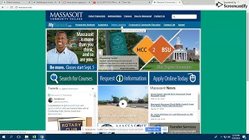 Video about Accessing Massasoit Website