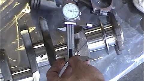 Part #6 of 20. Chevy BBC Hi-perf Engine Rebuild 454 / crankshaft bearings