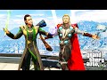 ТОР ПРОТИВ ЛОКИ БИТВА СУПЕРГЕРОЕВ В ГТА 5 МОДЫ! THOR VS LOKI ОБЗОР МОДА В GTA 5! ВИДЕО ГТА ИГРЫ MODS