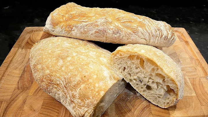 Lätt hemlagat Ciabatta bröd