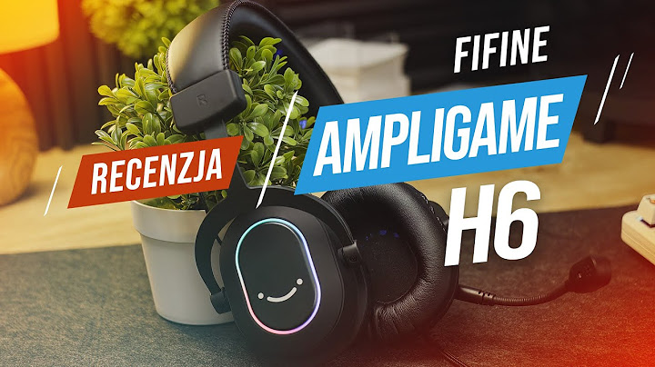 FIFINE AmpliGame H6 - Słuchawki z najlepszym mikrofonem do 200 zł? 🎧 RECENZJA