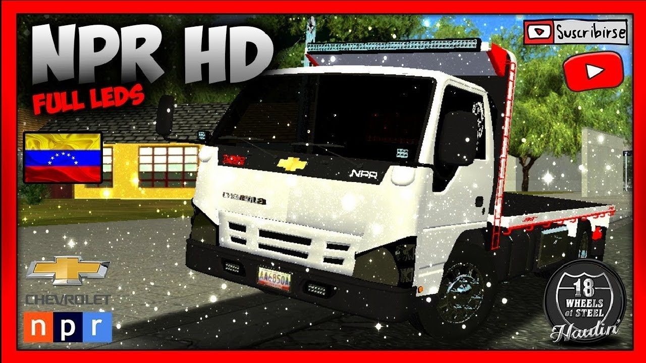 ♕Chevrolet NPR Turbo HD (Full Leds) Para Su 18 Wos Haulin 2018 ♕