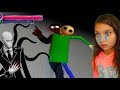 КТО УБИЛ БАЛДИ?! СЛЕНДЕРМЕН? ИГРАЮ за BALDI ЛУЧШИЕ БАЛДИ Baldi's basics In 1000 Rooms Валеришка