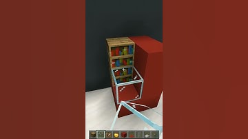 How to Build Vending Machine in Minecraft #Shorts