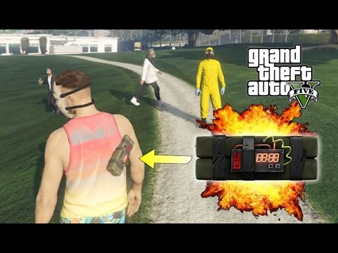 Gta 5 Online Funny Moments 粘着爆弾ロシアンルーレット 車で野球 戦車バトル Youtube