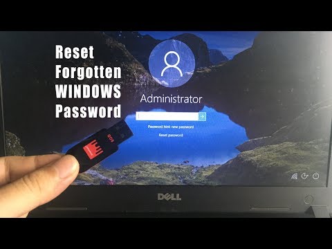 Reset forgotten Windows 10/8/7 Password with Hiren USB | NETVN