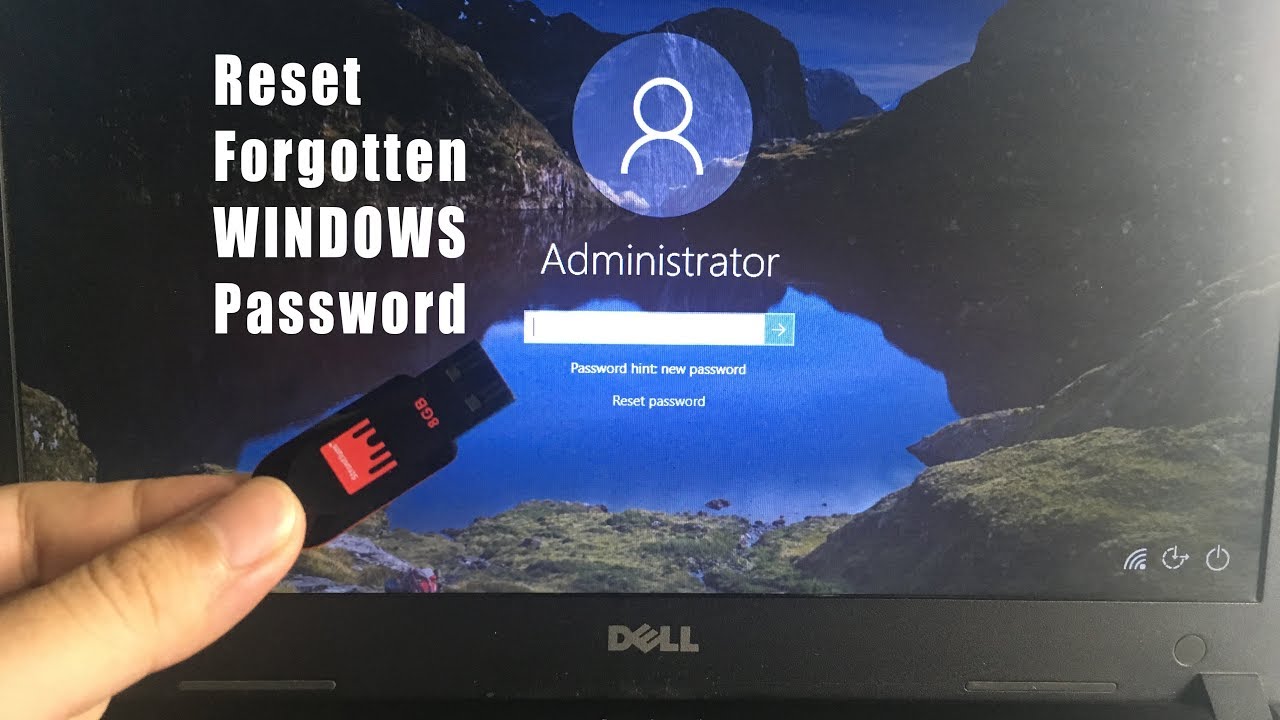 Reset forgotten Windows 10/8/7 Password with Hiren USB | NETVN