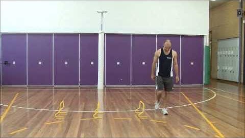 Single Leg Lateral Hurdle Jumps