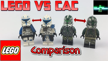 LEGO vs Clone Army Customs - Comparison & Thoughts!