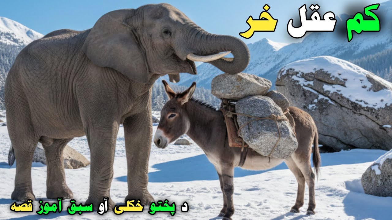 Kam Aqal Khar | Pashto Sabaq Amoz Qissa | Moral Story 2026