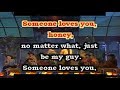 June Lodge & Prince Mohammed - Someone Loves You Honey (KARAOKE)