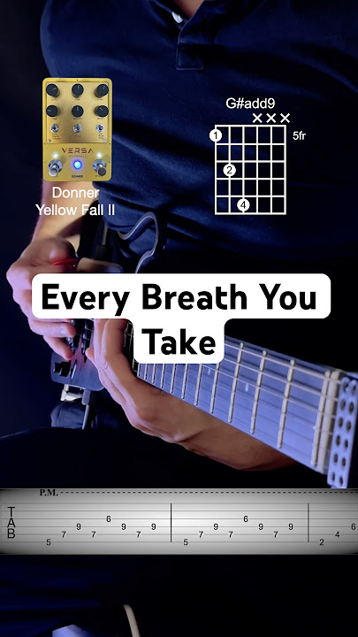 Every Breath You Take - The Police #guitar #guitartutorial #guitarist #guitartabs