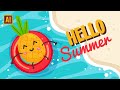 HOW TO DRAW A SUMMER COMPOSITION IN ADOBE ILLUSTRATOR