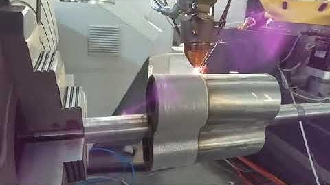 Laser cladding process