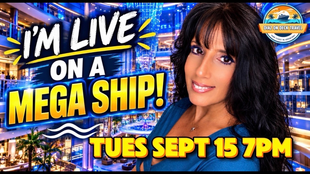 LIVE ON A MEGA SHIP!