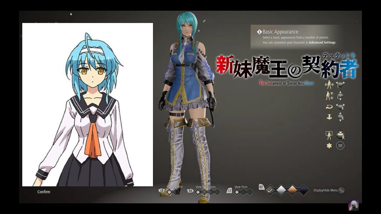 Code Vein Making Yuki Nonaka The Testament Sister Of New Devil Youtube