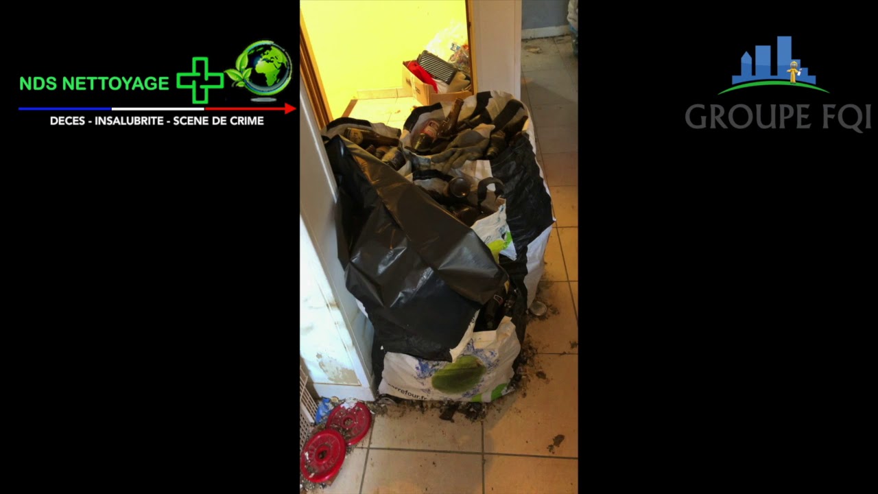 Débarras syndrome de Diogène NDS NETTOYAGE - GROUPE FQI - SOS DIOGÈNE FRANCE