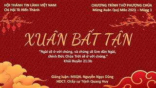 HTTL TÔ HIẾN THÀNH - Chương Trình Thờ Phượng Chúa - 22/01/2023