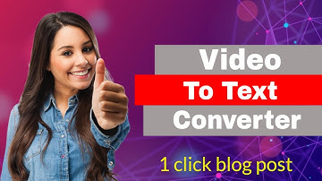 This Video To Text Converter Plugin Creates Instant Blog Post From Any YouTube Video