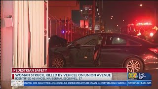 Pedestrian struck, killed in Union Avenue collision identified